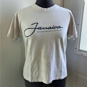Jamaica Graphic Women's Cream T-Shirt